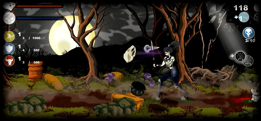 Скриншот 5 к игре Bunny Battle Arena