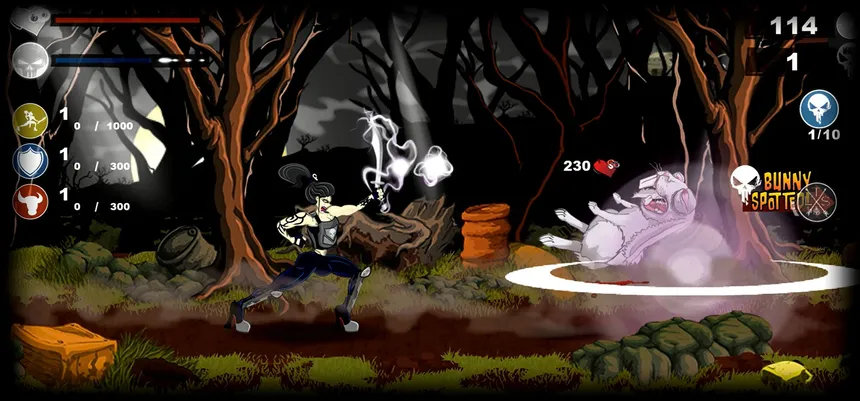 Скриншот 6 к игре Bunny Battle Arena