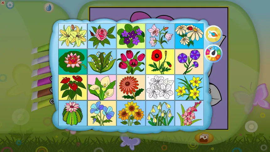 Скриншот 2 к игре Color by Numbers - Flowers