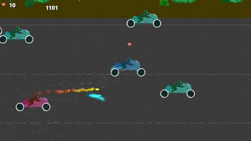 Скриншот 2 к игре Learn to Drive on Moto Wars