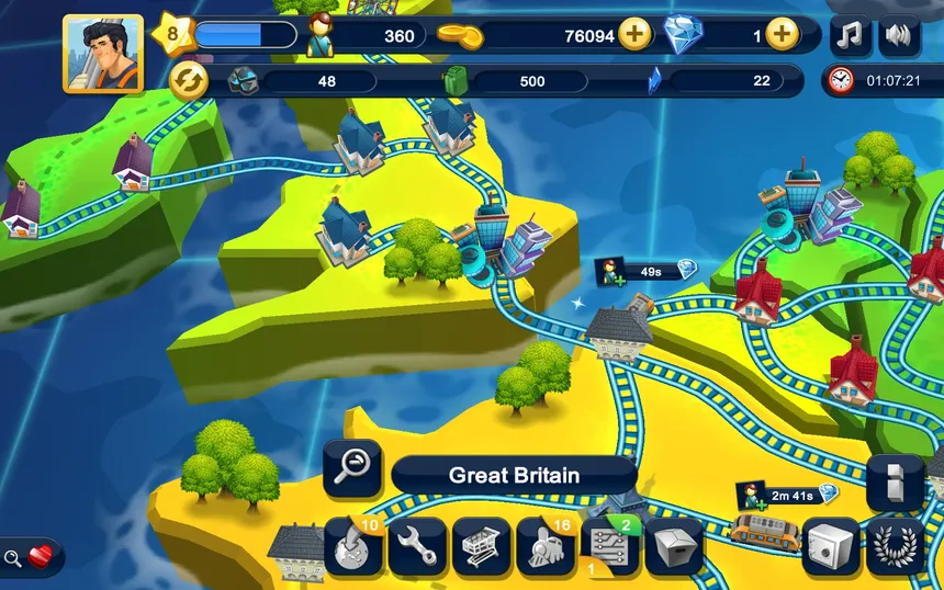 Скриншот 4 к игре Rail World