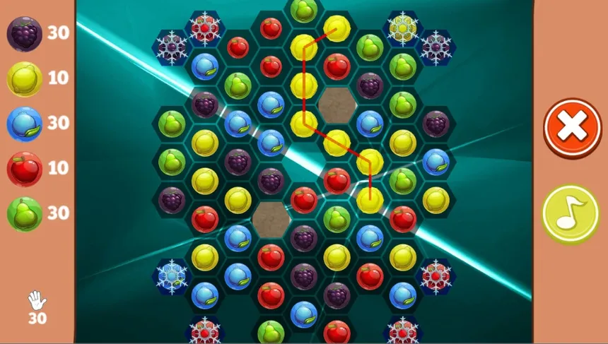 Скриншот 1 к игре Swipe Fruit Smash