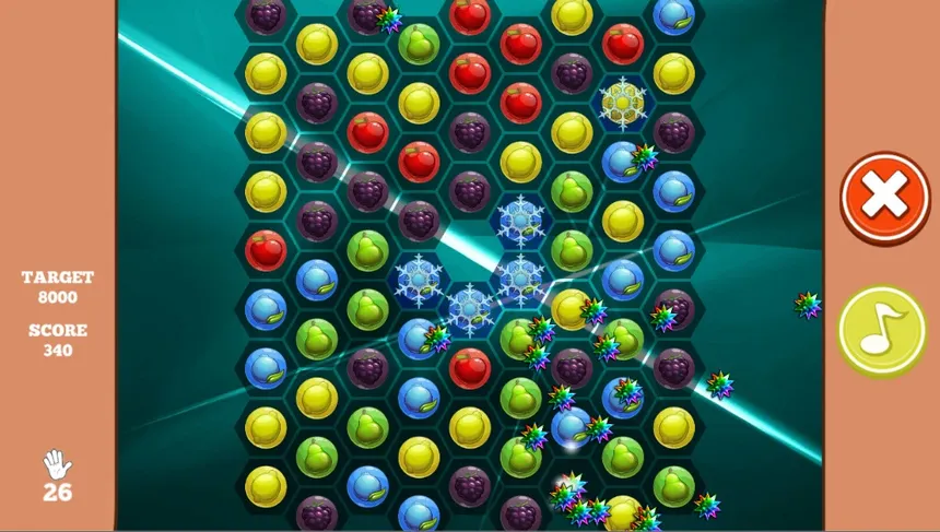 Скриншот 3 к игре Swipe Fruit Smash