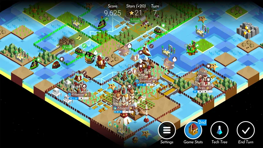 Скриншот 7 к игре The Battle of Polytopia