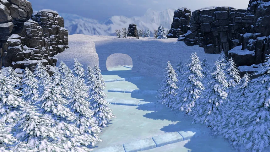Скриншот 2 к игре Fancy Skiing 2: Online