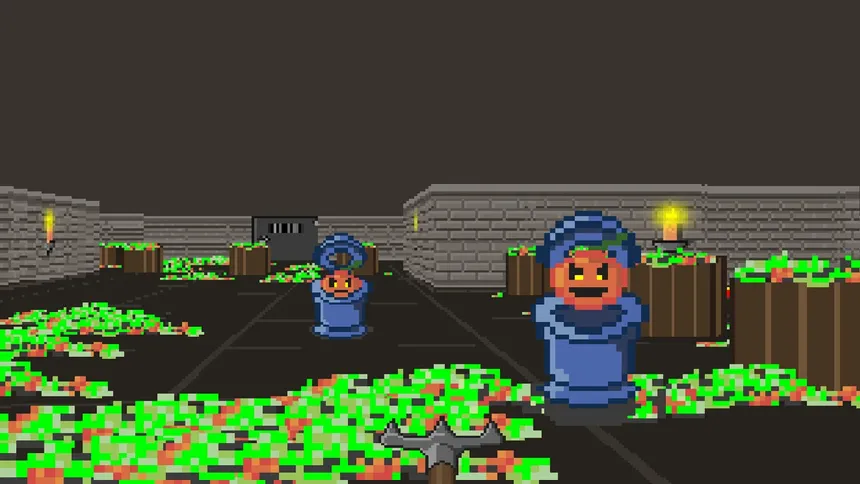 Скриншот 1 к игре Rage of the Pumpkins - Space Prostitutes Must Die! Again