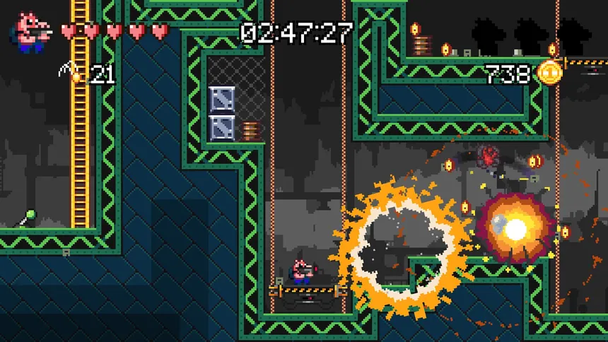 Скриншот 4 к игре Ammo Pigs: Armed and Delicious