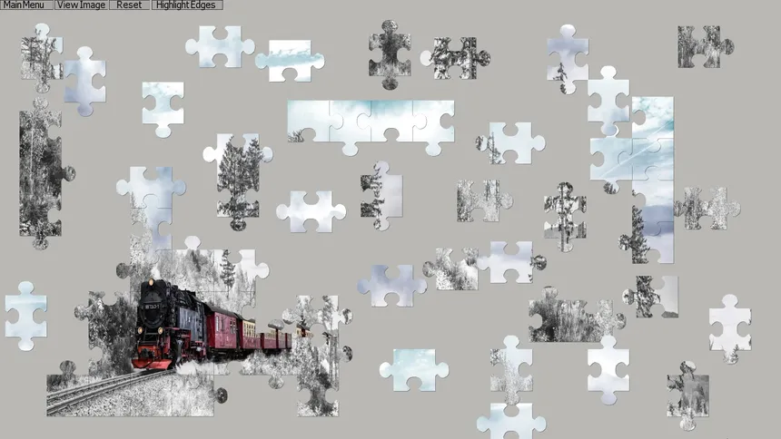 Скриншот 1 к игре Digital Jigsaw Puzzle