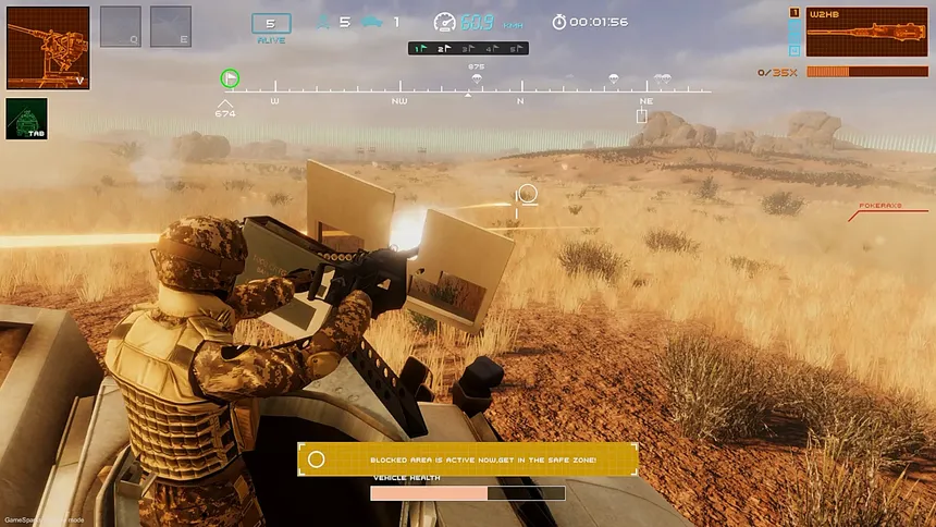 Скриншот 1 к игре Hunting fields of Jackals