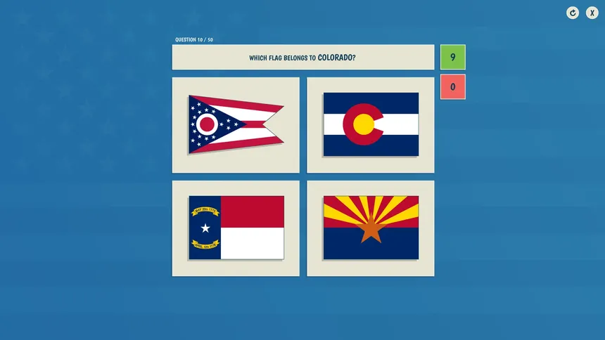 Скриншот 2 к игре The 50 States Quiz
