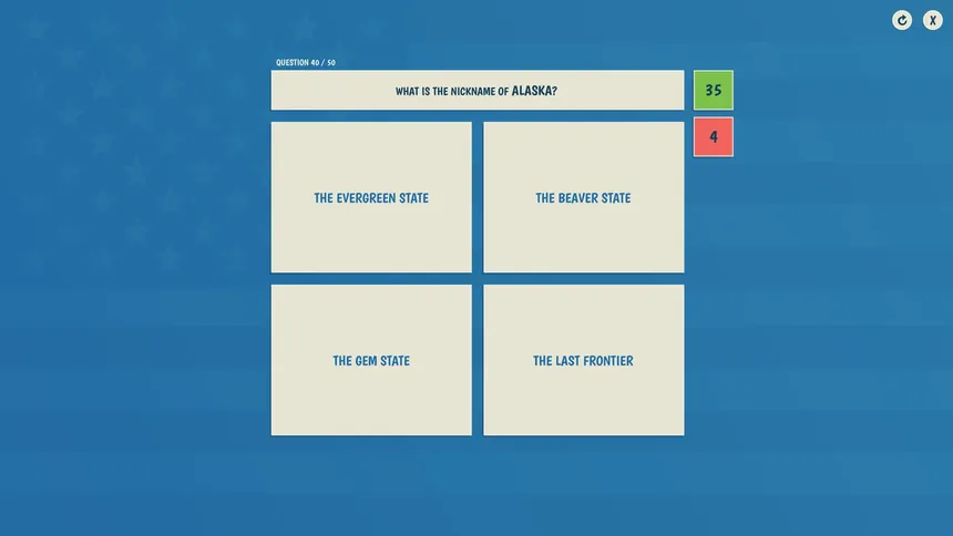 Скриншот 3 к игре The 50 States Quiz