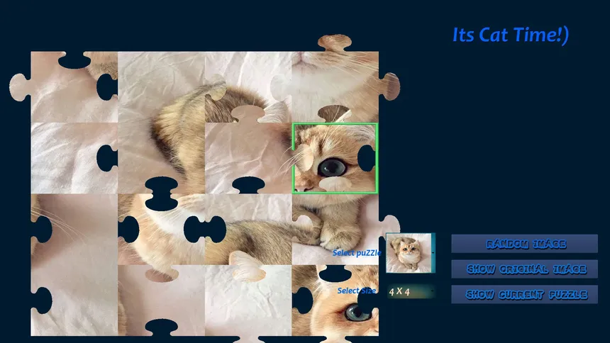 Скриншот 2 к игре Cute Cats PuZZles