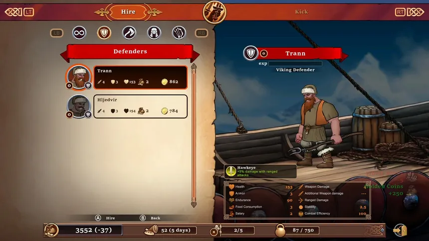 Скриншот 2 к игре Drakkar Crew