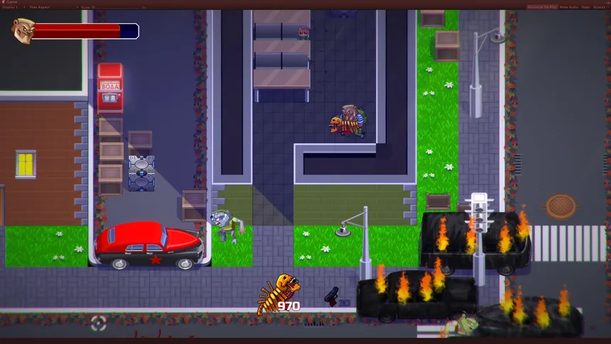 Скриншот 4 к игре BORIS the Mutant Bear with a Gun