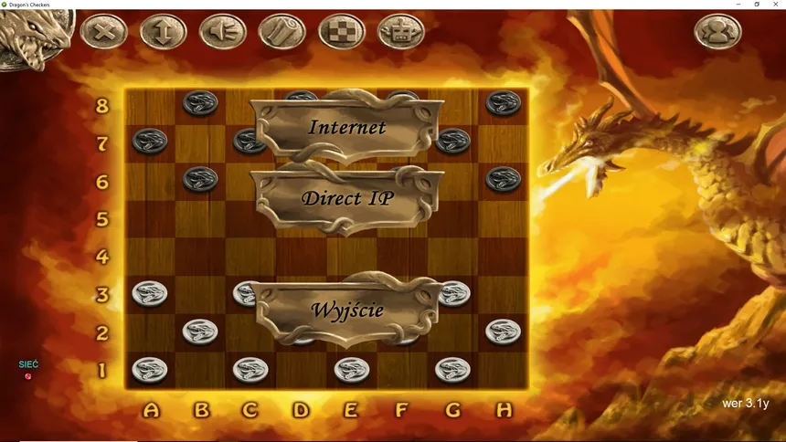 Скриншот 2 к игре Dragon`s Checkers