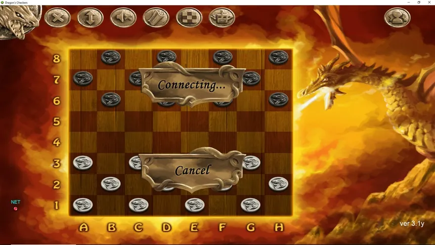 Скриншот 5 к игре Dragon`s Checkers