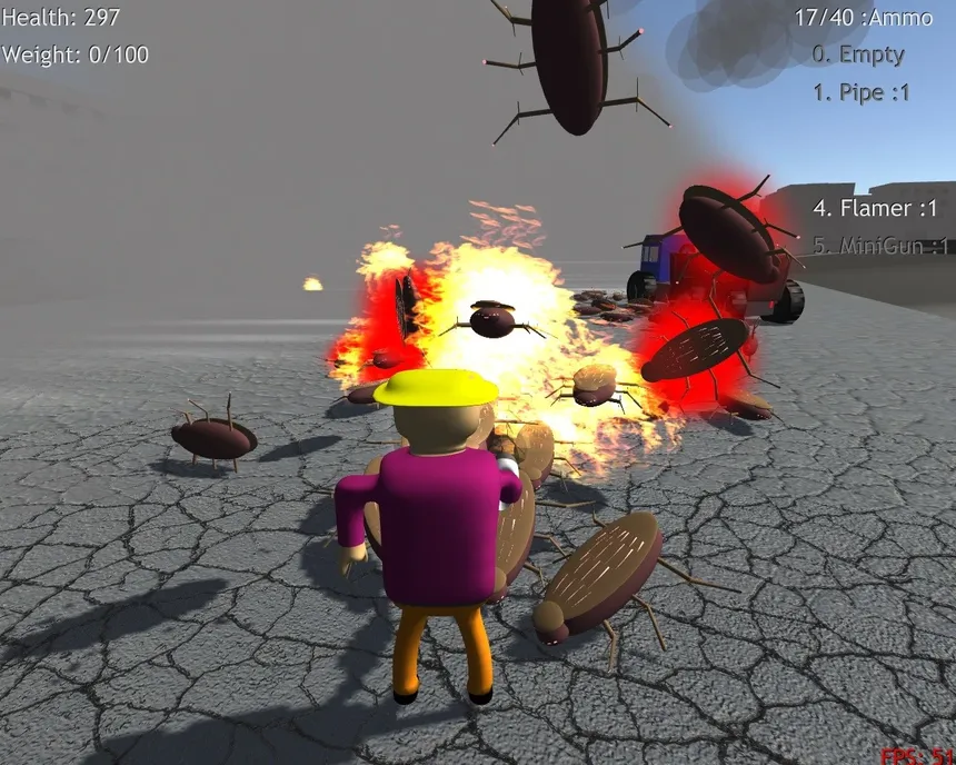 Скриншот 3 к игре '1st Core: The Zombie Killing Cyborg'