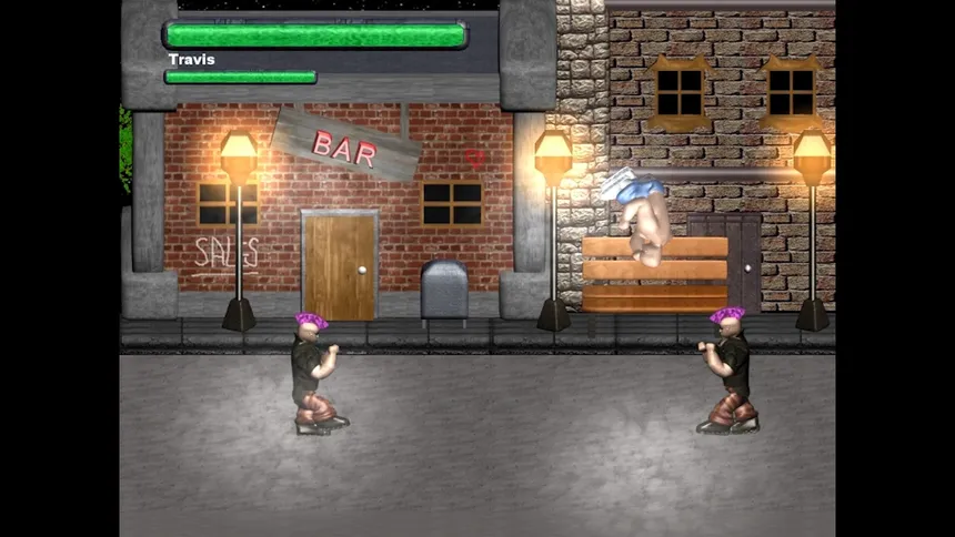 Скриншот 2 к игре Street Karate