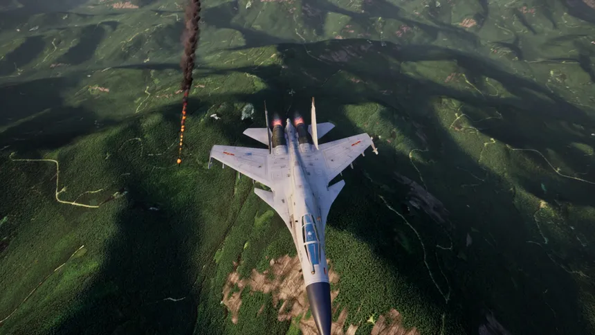 Скриншот 3 к игре J15 Jet Fighter VR (歼15舰载机)