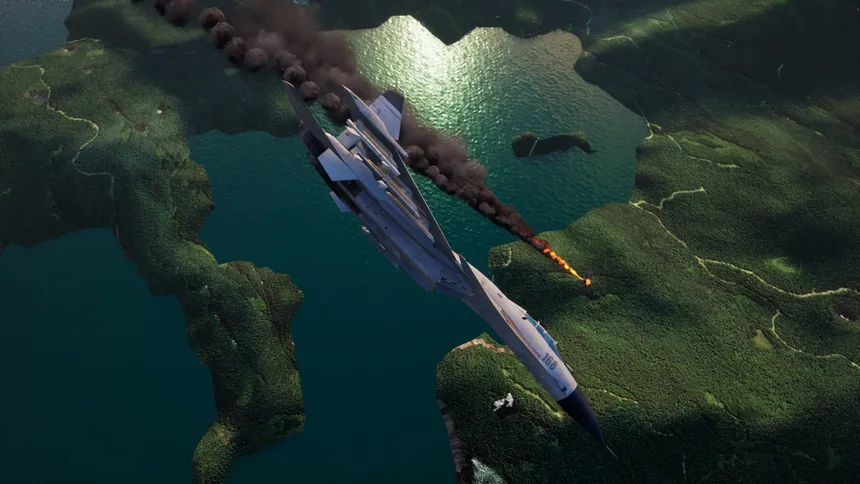 Скриншот 6 к игре J15 Jet Fighter VR (歼15舰载机)