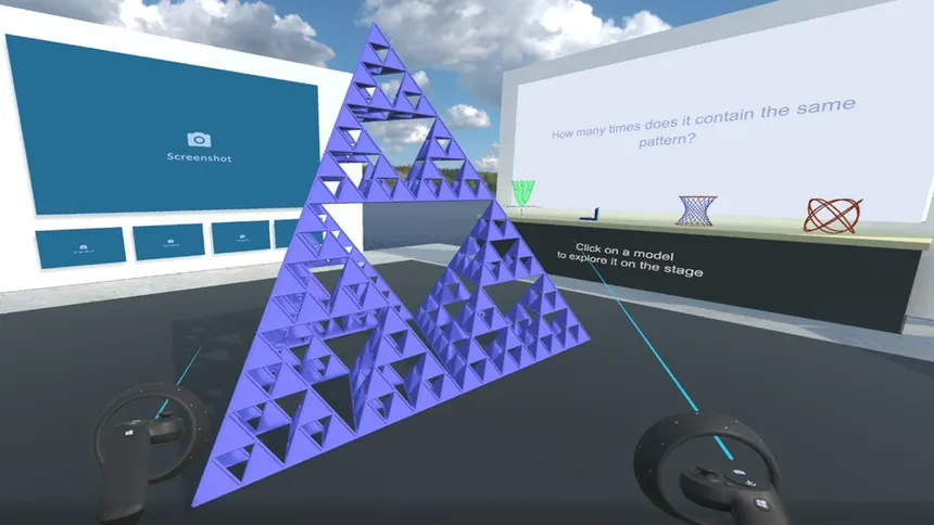 Скриншот 1 к игре GeoGebra Mixed Reality