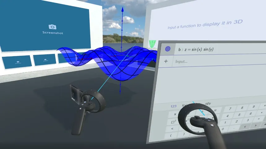 Скриншот 2 к игре GeoGebra Mixed Reality