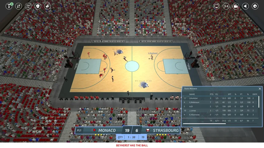 Скриншот 1 к игре Pro Basketball Manager 2019