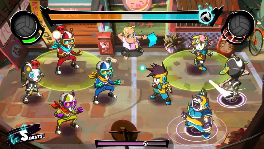 Скриншот 6 к игре Super Dodgeball Beats