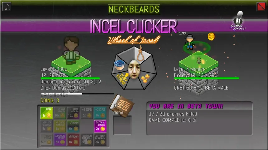 Скриншот 3 к игре Incel Clicker