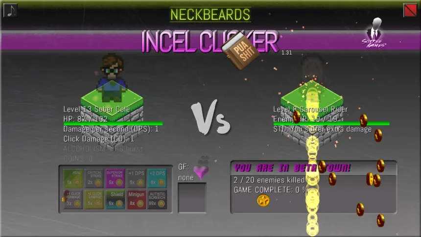 Скриншот 7 к игре Incel Clicker