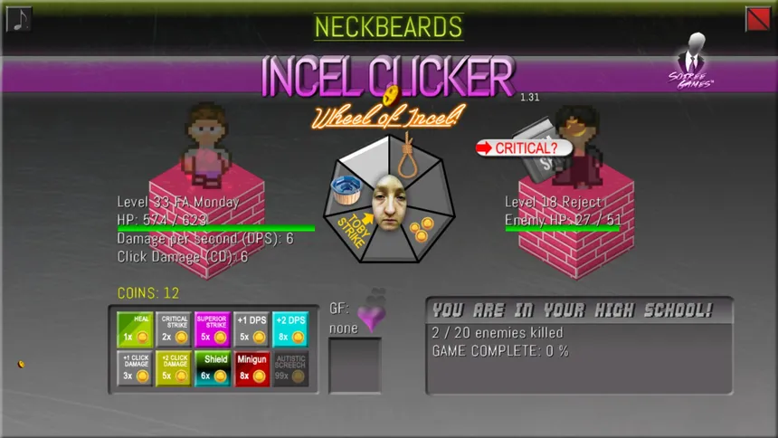 Скриншот 8 к игре Incel Clicker