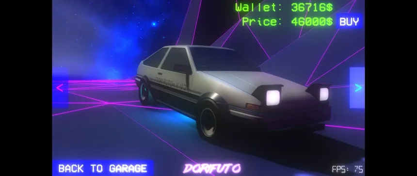 Скриншот 5 к игре Synthwave Dream '85