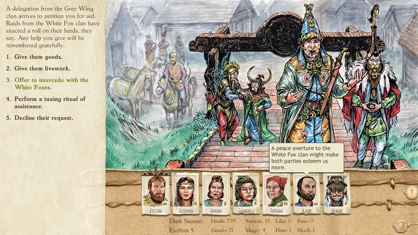 Скриншот 3 к игре Six Ages: Ride Like the Wind