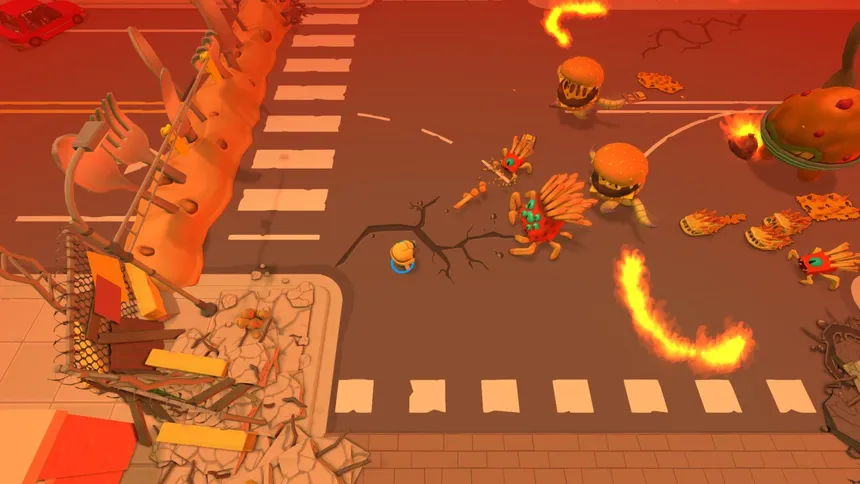 Скриншот 1 к игре Nom Nom Apocalypse