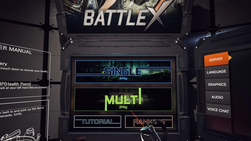 Скриншот 1 к игре BATTLE X