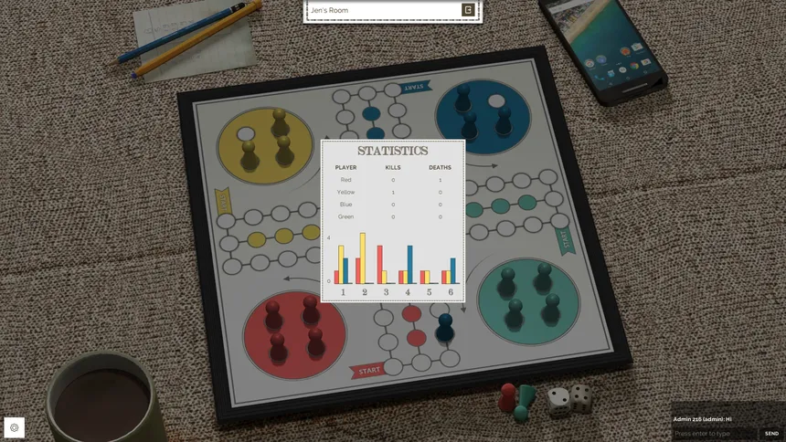 Скриншот 5 к игре Ludo Online: Classic Multiplayer Dice Board Game