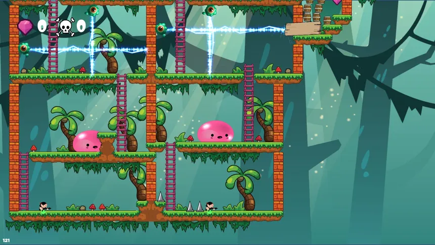 Скриншот 1 к игре Jorji and Impossible Forest