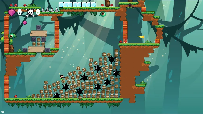 Скриншот 6 к игре Jorji and Impossible Forest