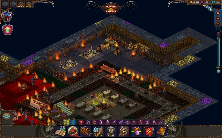 Скриншот 3 к игре Little Imps: A Dungeon Builder