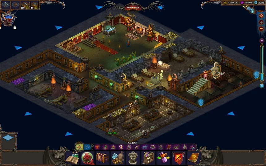 Скриншот 4 к игре Little Imps: A Dungeon Builder