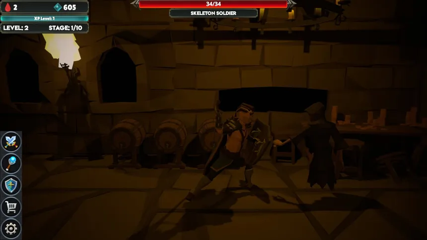 Скриншот 1 к игре Idle Dungeons