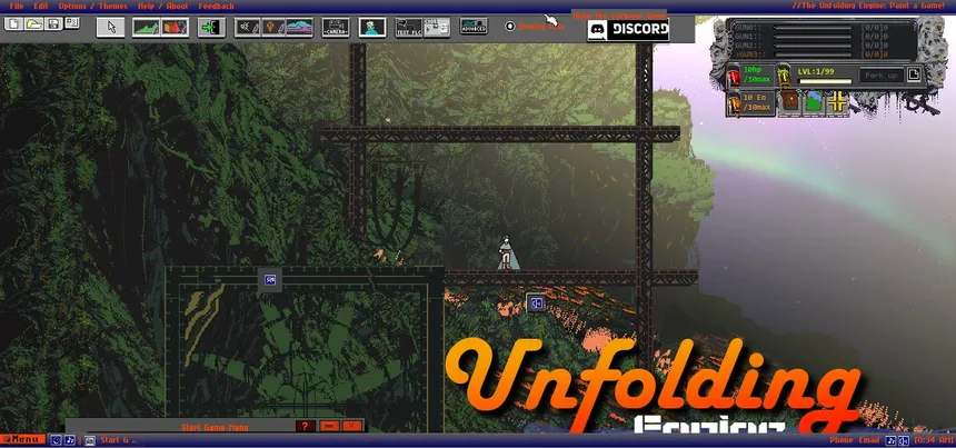 Скриншот 2 к игре The Unfolding Engine: Paint a Game