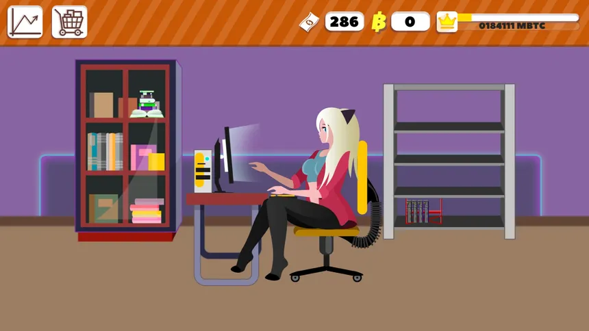 Скриншот 2 к игре Bitcoin Mining Tycoon