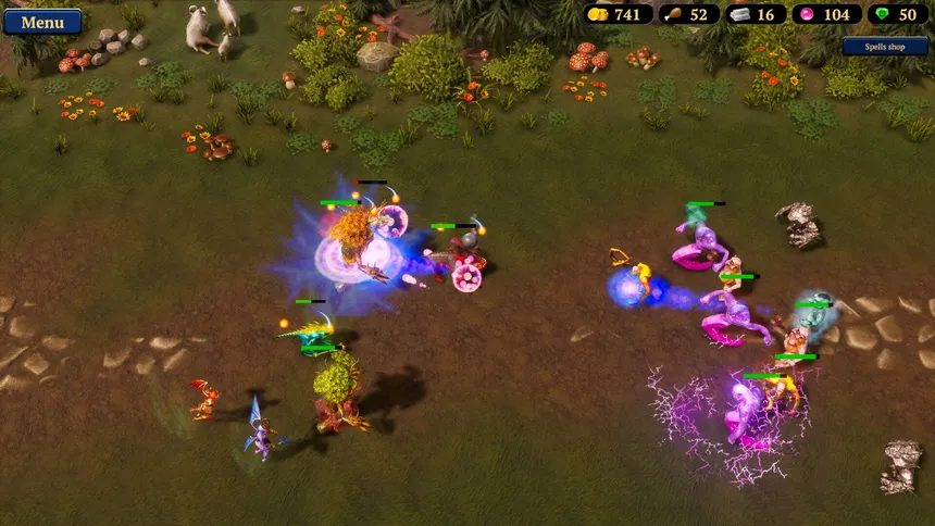 Скриншот 2 к игре Mines and Magic