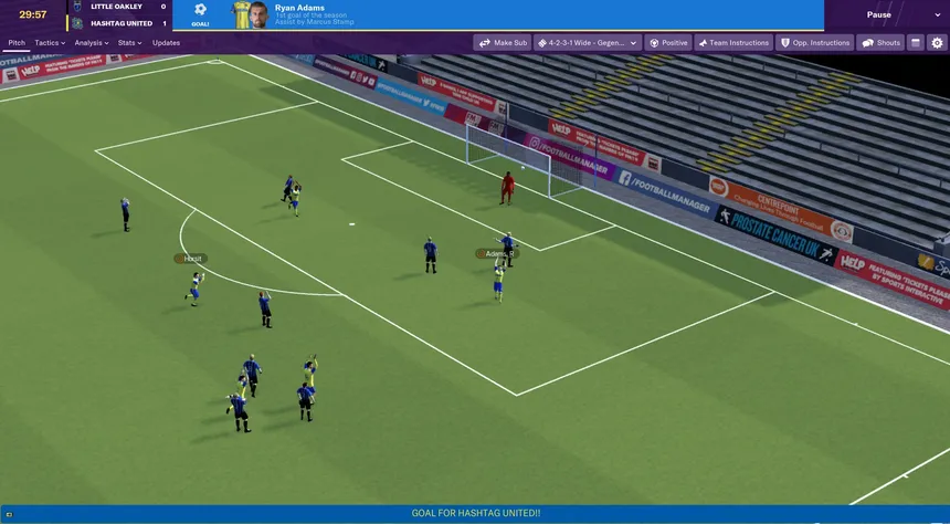 Скриншот 1 к игре Football Manager 2019: The Hashtag United Challenge