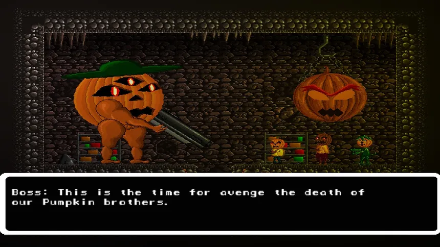 Скриншот 2 к игре Smash Halloween Pumpkins: The Challenge