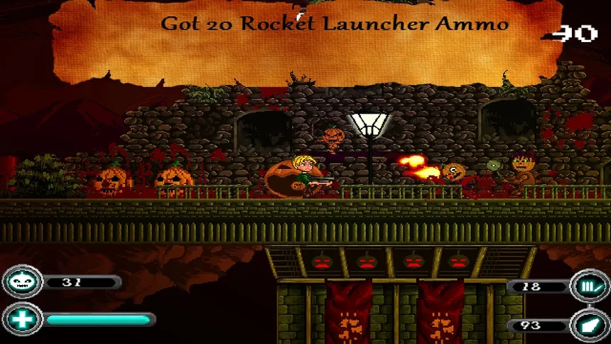 Скриншот 5 к игре Smash Halloween Pumpkins: The Challenge