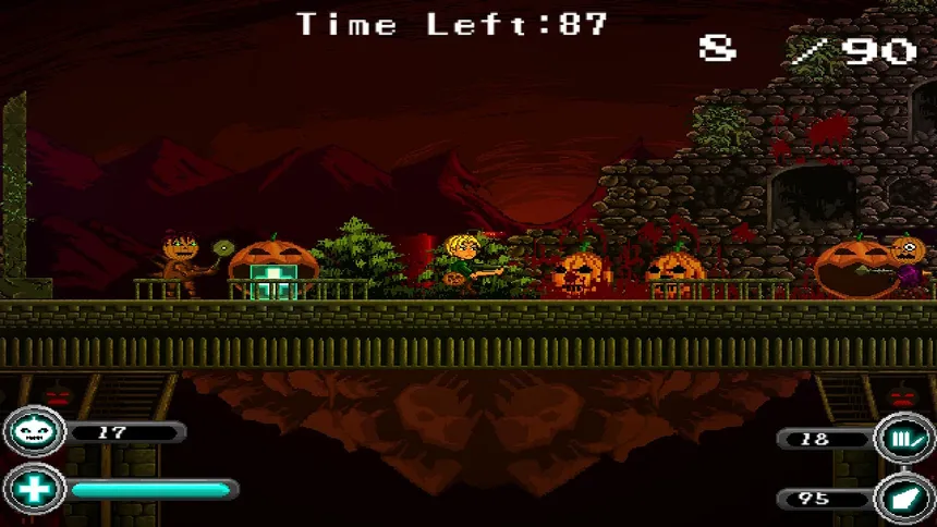 Скриншот 8 к игре Smash Halloween Pumpkins: The Challenge