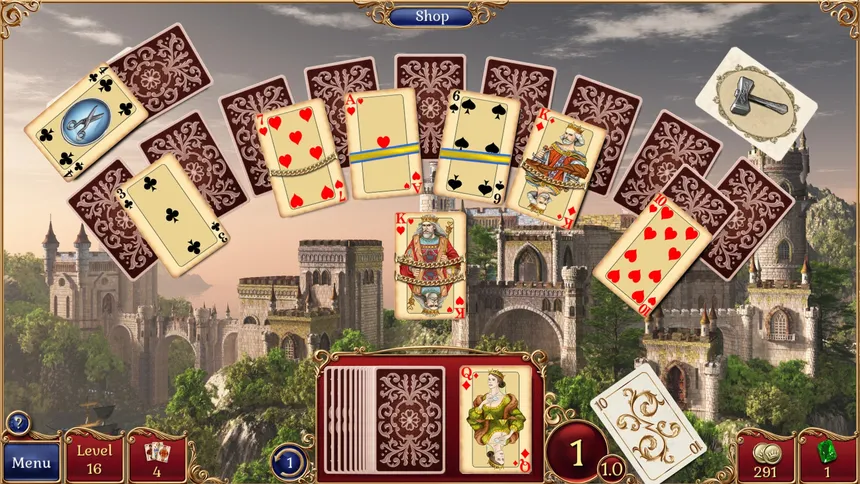 Скриншот 1 к игре Jewel Match Solitaire