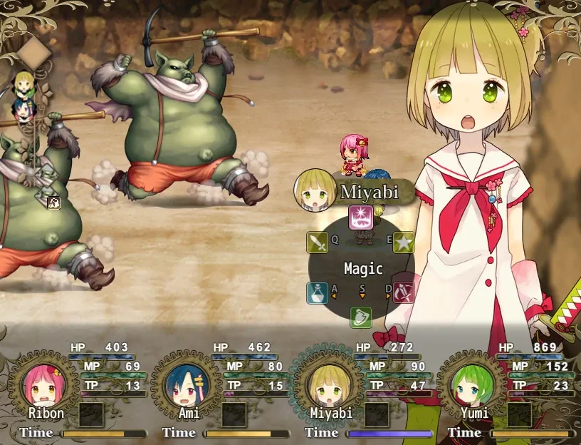 Скриншот 3 к игре Magical girl's labyrinth